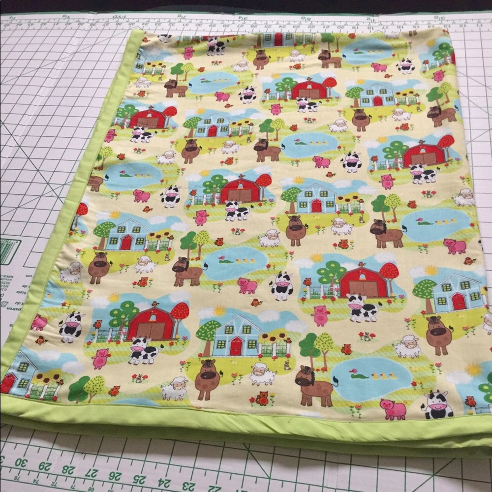 Hand made kids blanket